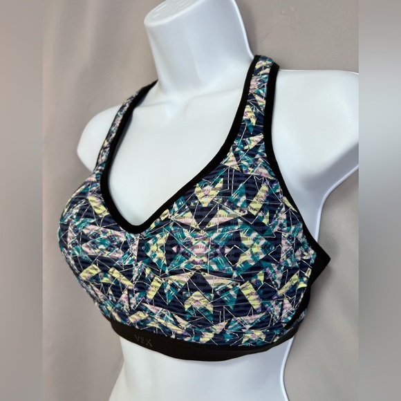 Victoria’s Secret VSX Sport Multi Color Racerback Bra w/ Underwire Size 34C - Picture 1 of 8